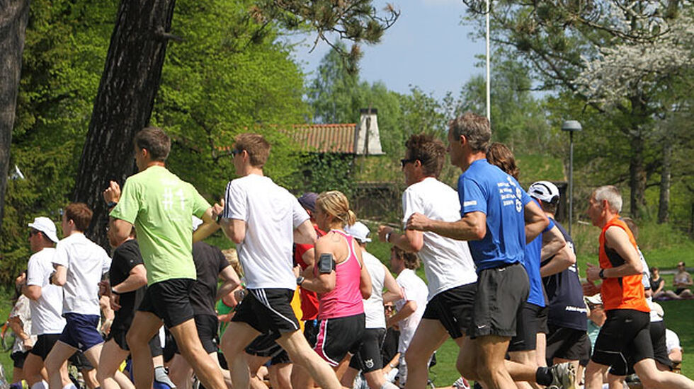 TrailVarvet i Göteborg går i grønne omgivelser tirsdag 17. mai. (Foto: Runar Gilberg) 