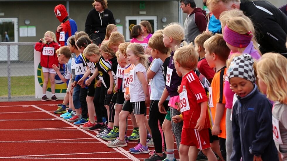 Fra en av startene i Barnekarusellen (foto: Bjørn Hytjanstorp).
