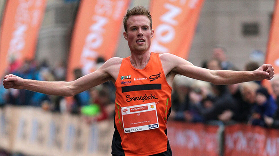 Ørjan Grønnevig satte ny 10 000 m-pers, men var ikke helt fornøyd med tida. (Arkivfoto: Per Inge Østmoen)