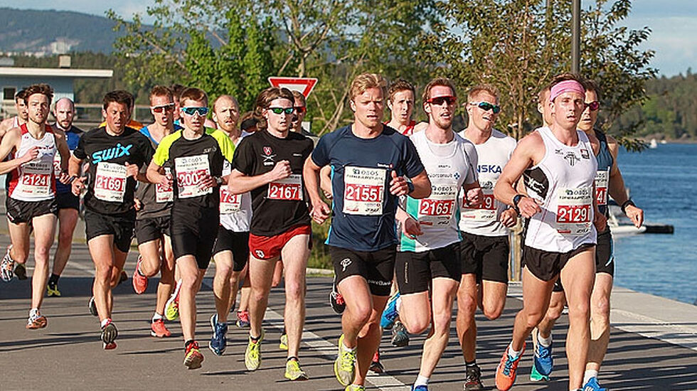 Fra 10 km i 2016. Foto: Kjell Vigestad