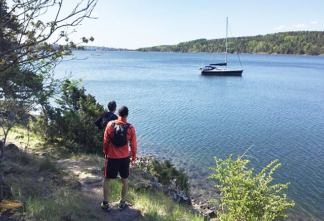3-toppsløpet på Jeløya byr på idylliske omgivelser. (Foto: arrangøren) 3-toppsløpet på Jeløya byr på idylliske omgivelser. (Foto: arrangøren)