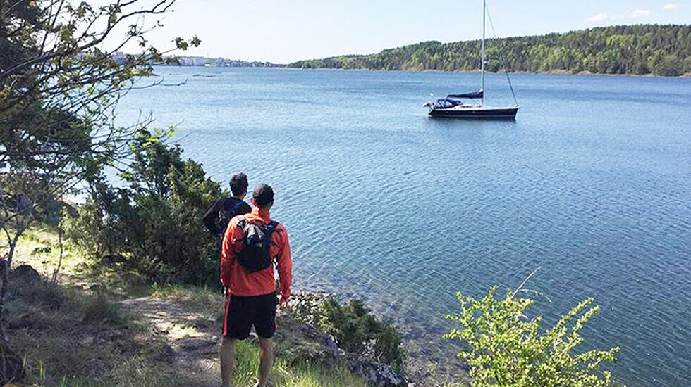 3-toppsløpet på Jeløya byr på idylliske omgivelser. (Foto: arrangøren) 