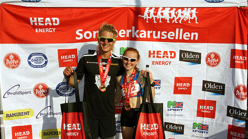 Sondre Øvre-Helland og Adele Henriksen raskest på 10km