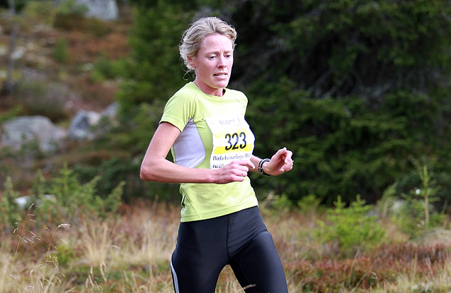 Kari Madslien her i Birken i 2010 der hun ble nr.6 totalt. Foto: Kjell Vigestad