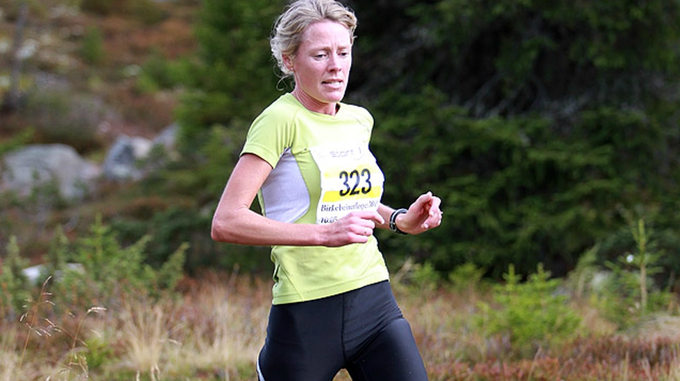 Kari Madslien her i Birken i 2010 der hun ble nr.6 totalt. Foto: Kjell Vigestad