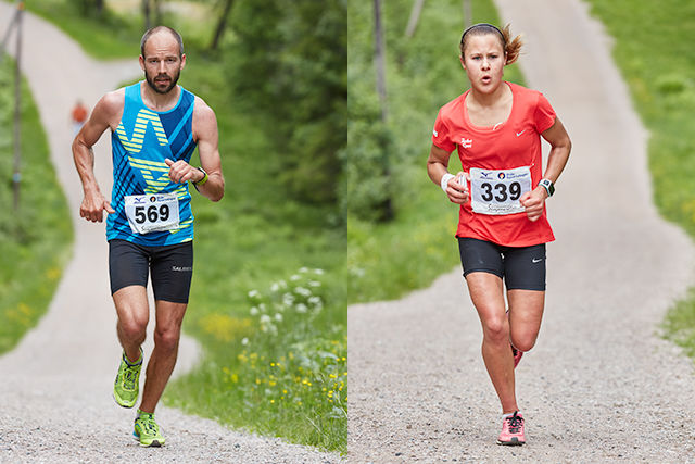 John Henry Strupstad, FIK Ren-Eng og Nicoline Baartvedt, IL Heming med seier i sikte i Nordmarka lørdag. (Foto: Stian Schløsser Møller) John Henry Strupstad, FIK Ren-Eng og Nicoline Baartvedt, IL Heming med seier i sikte i Nordmarka lørdag. (Foto: Stian Schløsser Møller)