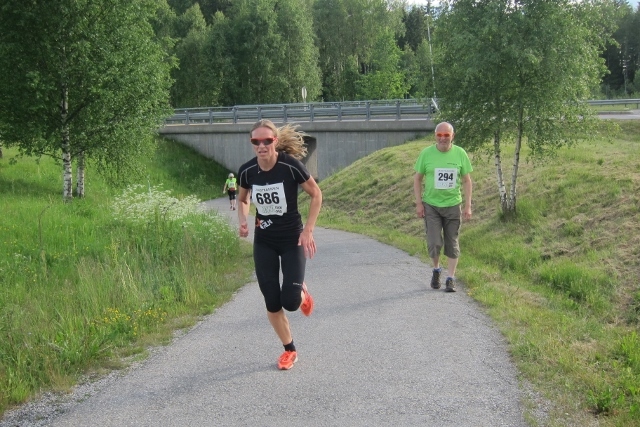 Rønnaug Alsgaard vant kvinneklassen (foto: Toril Blakkisrud).