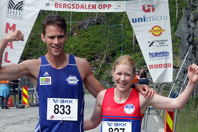 Espen Roll Karlsen og Rebecca Hilland