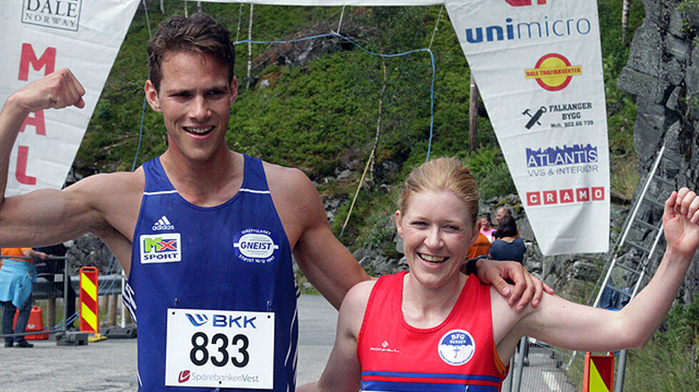 Espen Roll Karlsen og Rebecca Hilland