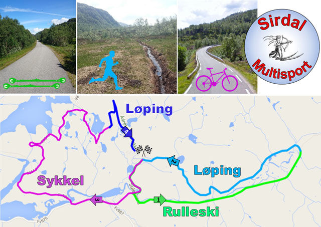 Sirdal Multisport byr på varierete utfordringer for kondisjonstrente mennesker. Sirdal Multisport byr på varierete utfordringer for kondisjonstrente mennesker.