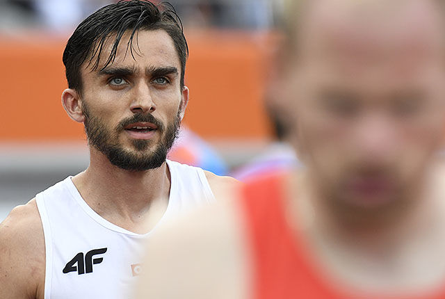 Regjerende europamester Adam Kszczot hadde ingen problemer med å sikre seg finaleplass på 800 meteren. (Foto: Bjørn Johannessen) 