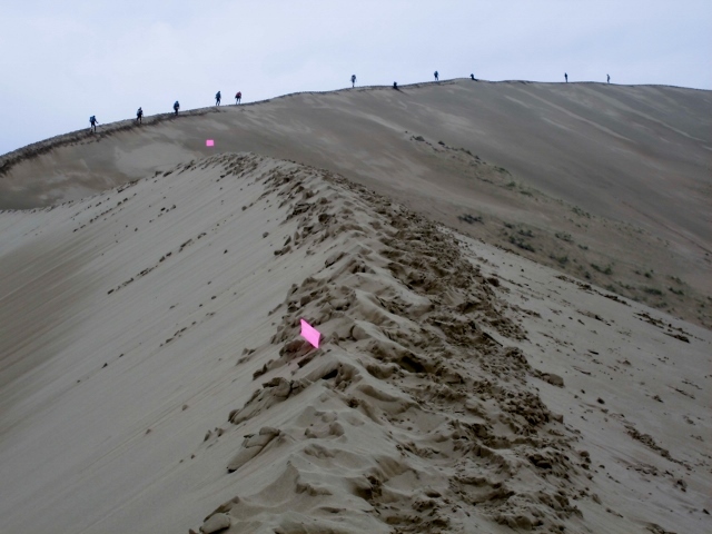 Gobi innebærer mye fjell og mye sand, veldig mye sand (foto: Gunnar Fæhn).