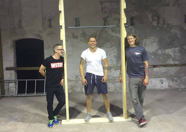 Grunnleggerne av Kraft Performance Center; Thomas Rode Hansen, Kim Bråthen og Ernst Matre (Foto: Ernst Matre)