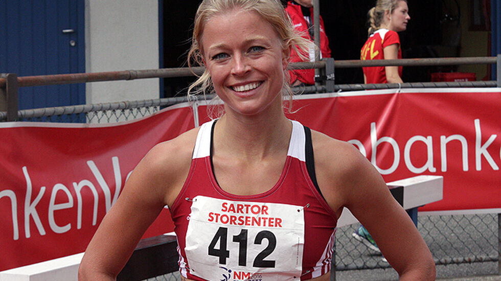 Martine Eikemo Borge gikk enkelt til finalen på 800 m