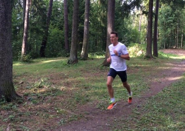 Johan Edin var med 9.19 i en klasse for seg på den 2,9 km lange løypa i Ankerskogen. (Foto: Morten Ronning) Johan Edin var med 9.19 i en klasse for seg på den 2,9 km lange løypa i Ankerskogen. (Foto: Morten Ronning)