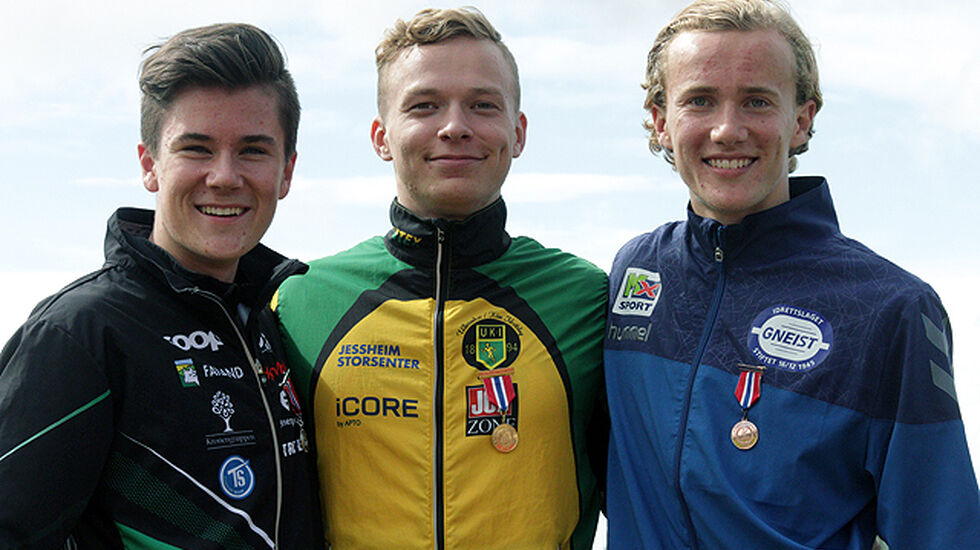 Pallen, Jakob Ingebrigsen, Markus Einan og Henrik Iregns Gravdal