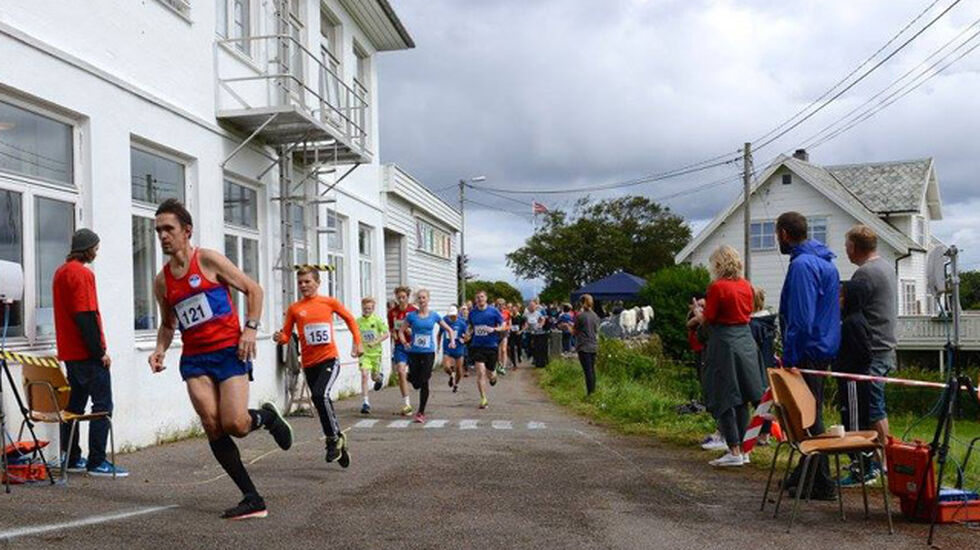Teten på an Nautisk maraton kommer gjennom 