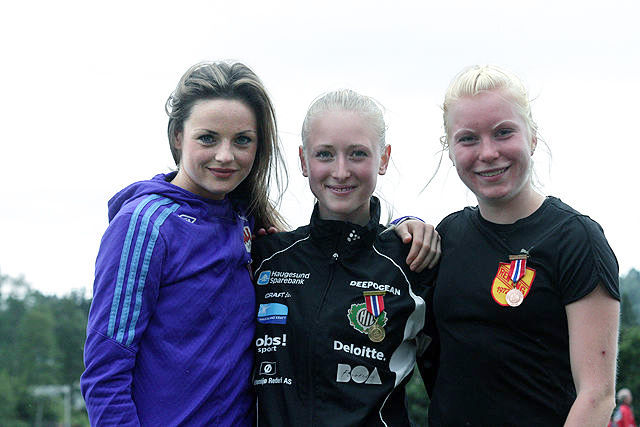 Pallen på 3000 m i U23-klassen.