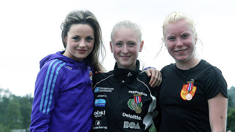 Pallen på 3000 m i U23-klassen.