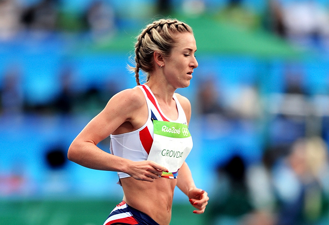 Karoline Bjerkeli Grøvdal er klar for 5000 m-finalen som går klokka 02.40 natt til søndag. (Foto: Mark Shearman)