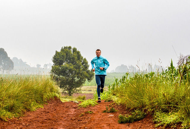 Sondre Nordstad Moen har forberedt seg til OL med å trene i høyden i Kenya. (Foto: David André Aasen) 