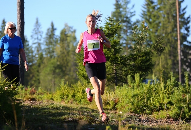 Silje Christiansen var raskest av kvinnene i ABIK-karusellen tirsdag. Bildet er fra samme løpet i fjor. Foto:Bjørn Hytjanstorp)