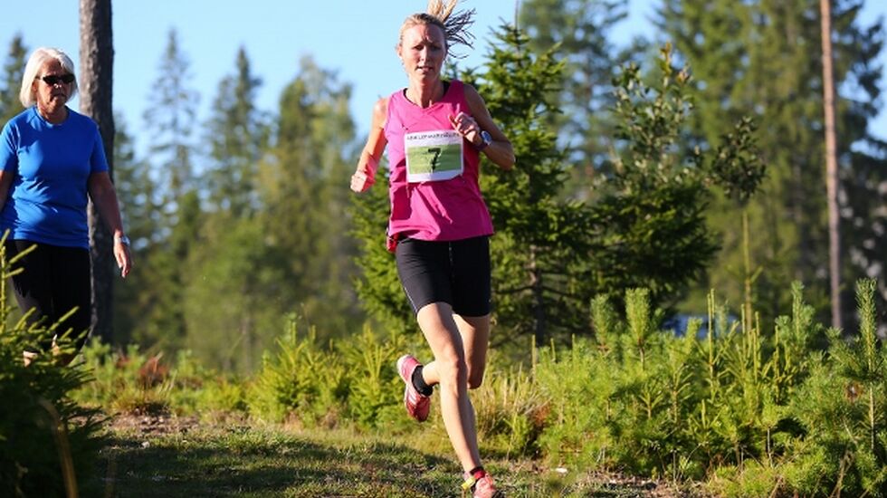 Silje Christiansen var raskest av kvinnene i ABIK-karusellen tirsdag. Bildet er fra samme løpet i fjor. Foto:Bjørn Hytjanstorp)