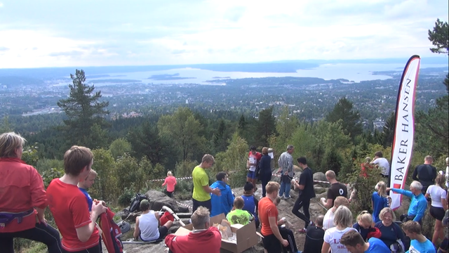 Strålende utsikt fra Vettakollen i 2014