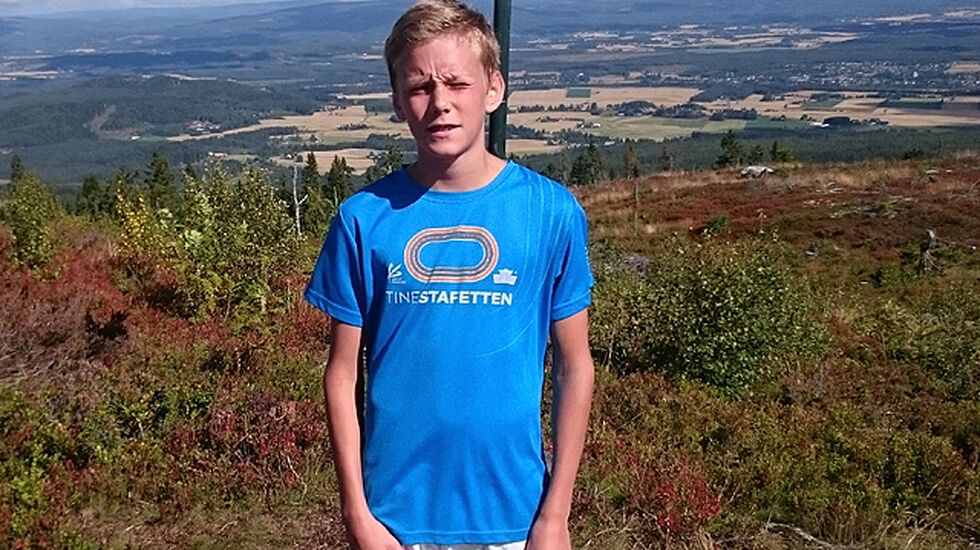 Joakim Dalen kunne myse mot sola med hele hjembygda - og alle andre deltakere bak seg på Blåenga søndag ettermiddag.