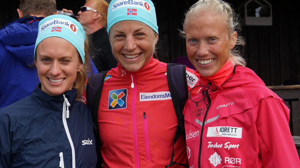 De tre raskeste kvinnene; Merete Weng, Astrid Uhrenholdt Jacobsen og Marte Kathrine Myhre (arrangørfoto)