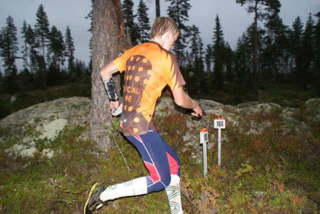 Jostein Svaland Dale, OL Vallset/Stange ble vinner av H15.16. (Foto: Stein Arne Negård)