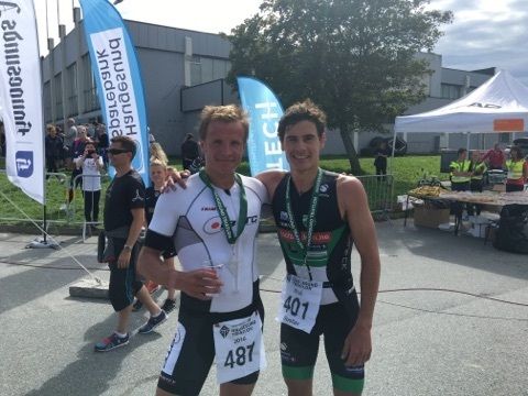 Kristian Blummenfelt (til v.) kom rett fra 13.plass i OL til gull i NM. Her sammen med dagens toer Gutasv Iden. (Foto: Foto Stian Sandtorv) Kristian Blummenfelt (til v.) kom rett fra 13.plass i OL til gull i NM. Her sammen med dagens toer Gutasv Iden. (Foto: Foto Stian Sandtorv)