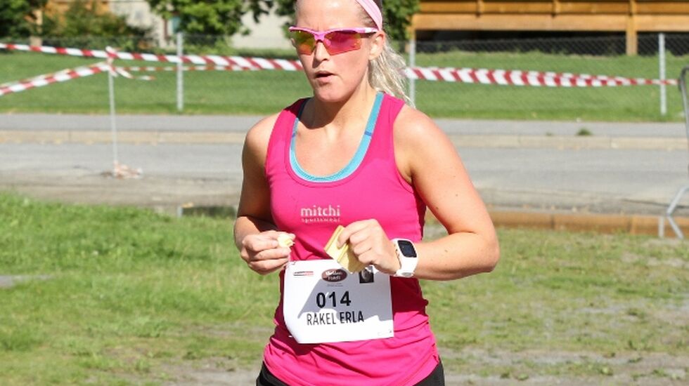 Rakel Erla Sævarsdottir var med i fjor og løper Ringerike 6-timers også i år. (Foto: Olav Engen)