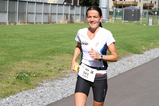 Hilde Ackenhausen imponerte med solid ny pers da hun vant Ringerike 6-timers (foto: Olav Engen)