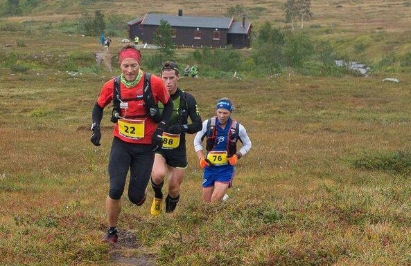 Tettrioen i herreklassen ved Trollvassbu (foto: Pål Jakobsen)