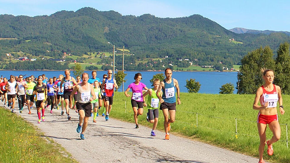 Live Solheimdal stakk fra alle allerede i starten i det 37. Flemstubben. Foto: Arrangøren