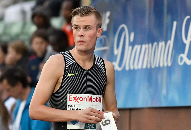 Noen få dager etter at han lukta på den norske rekorden på 1000 m, viste Filip Ingebrigtsen at han også har utholdenheten i orden og løp en meget bra 3000 m. (Arkivfoto: Bjørn Johannessen)