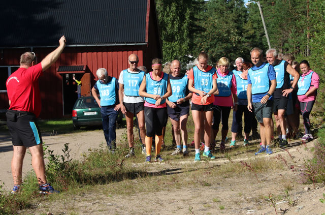 Klare til start i det forrige løpet i Finnskogkarusellen. (Foto: Tor-Arne Rønning)