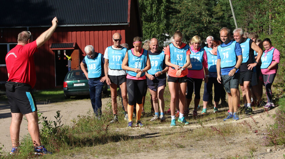 Klare til start i det forrige løpet i Finnskogkarusellen. (Foto: Tor-Arne Rønning)