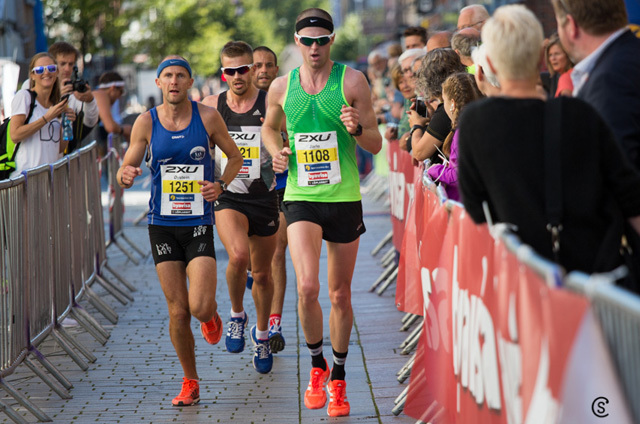 Det ble en drøy halvmaratondistanse for løperne i Drammensmaraton i år. (Foto: Sylvain CAVATZ)