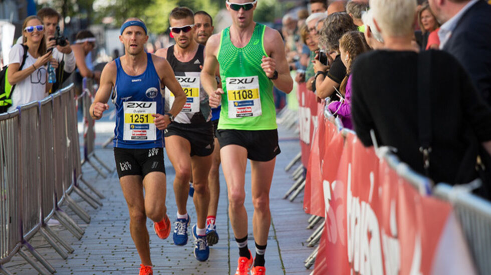 Det ble en drøy halvmaratondistanse for løperne i Drammensmaraton i år. (Foto: Sylvain CAVATZ)
