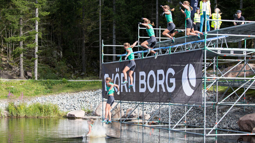 Spenstige hindre møtte oss i Holmenkollen (Foto: Sylvain Cavatz)