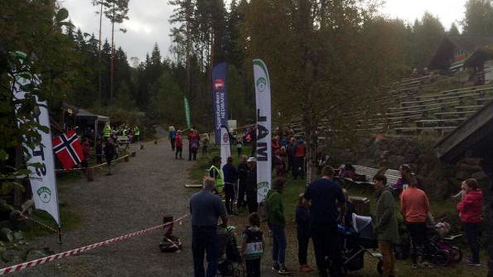 Fra start og målområdet ved Kvennstugua. (Foto: Instagram)