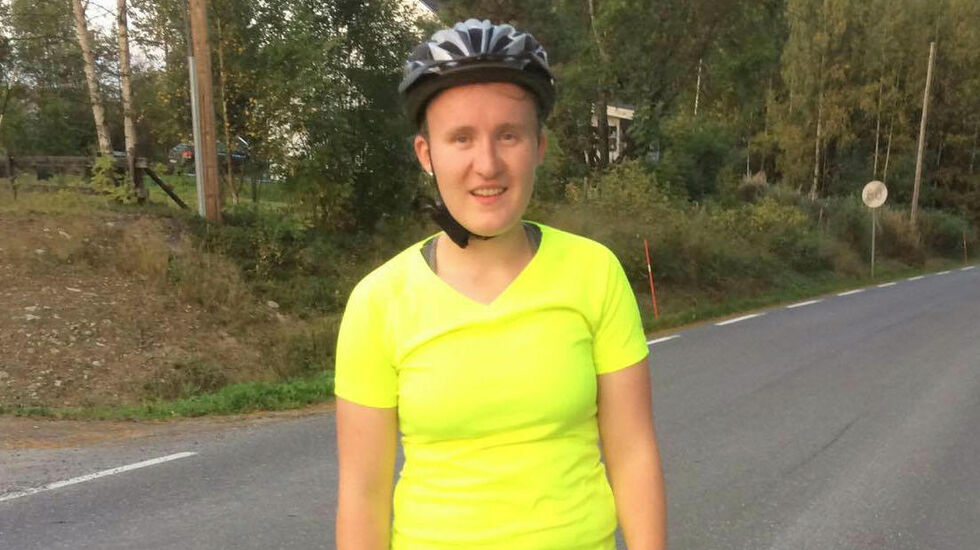 Marianne Storberget etter å ha rullet inn til nok en karusellseier. (Foto: Trond Ole Myrvold)