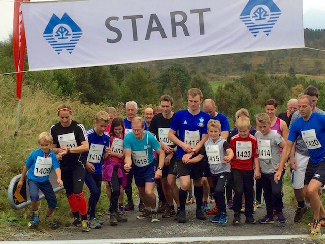 Peis-på gjengen er klare til start. Foto: arrangør
