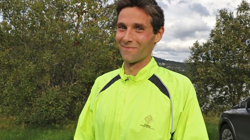  Ian Grohs flyttet nylig til Volda og vant med tiden 22.09 Foto: Martin Hauge-Nilsen