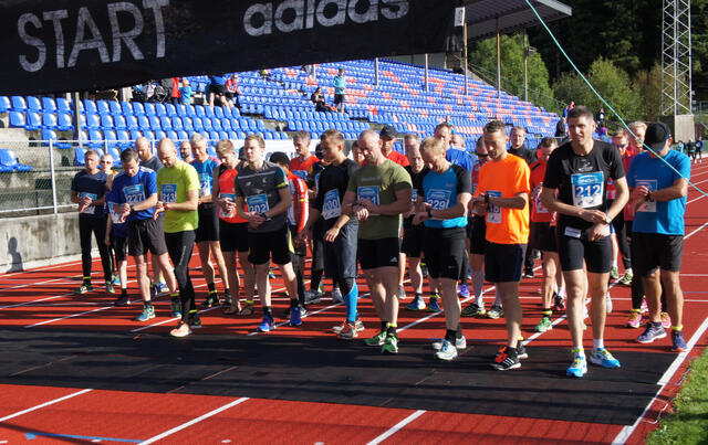 Før start på 2016-utgaven av Floramila. (Foto: Jan Grov)