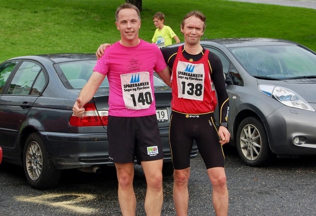 Hilmar Kråkenes og Helge Hafsås