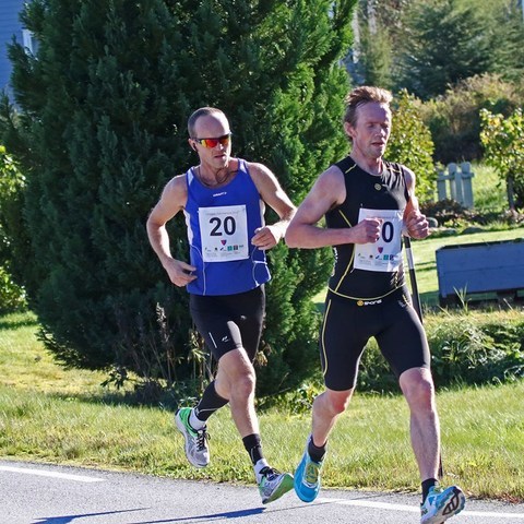 Sverre Nesdal Aske og Helge Hafsås. Foto: Svein Hjelmeset