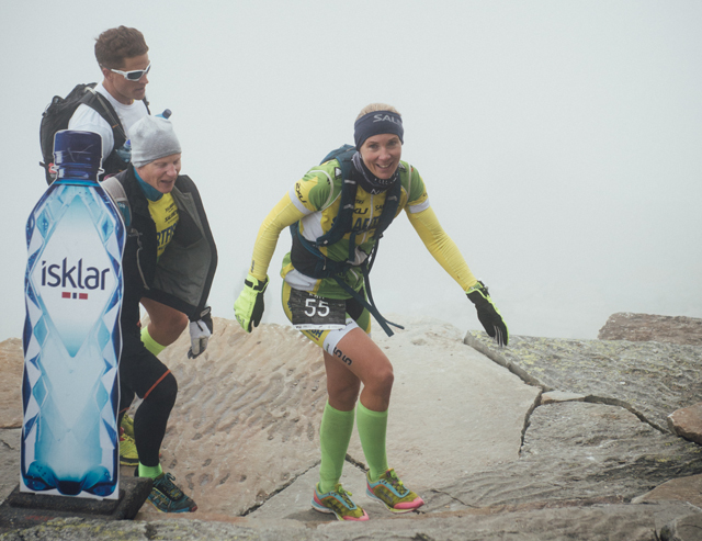Først i mål: Kari Lingsom vant med stor margin kvinneklassen under årets Norseman. Foto: Henriette Tronrud